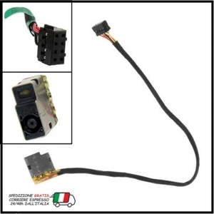 DC POWER JACK HP HOME 15-G207AX 15-G207NL 15-G208NC 15-G208UR 15-G209AU - Foto 1 di 1