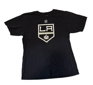 Los Angeles Kings T-Shirt Mens L Large Black Adidas The Go Tee Doughty Hockey - Picture 1 of 4