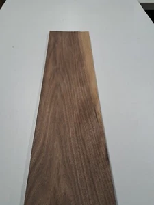 Amerikanisches schwarzes Nussbaumfurnier - NATURHOLZ Blatt - 740 mm x 190 mm - Bild 1 von 4
