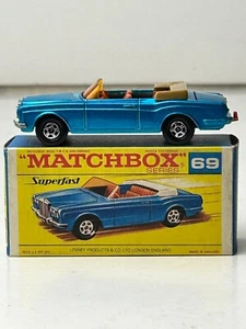 Matchbox Superfast No. 69 Rolls Royce Silver Shadow with Original Box, Nice - Picture 1 of 20