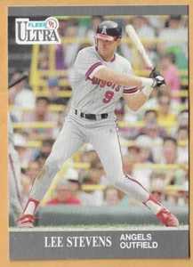LEE STEVENS ANGELS #53 - FLEER ULTRA 1991 - Picture 1 of 2
