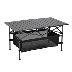 Aluminium Folding Table Portable Storage Desk Camping Garden Party Diner Fishing - Picture 1 of 13