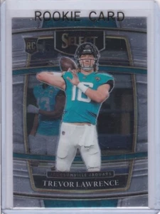 TARJETA DE NOVATO TREVOR LAWRENCE 2021 Select Premium Football JACKSONVILLE JAGUARS RC - Imagen 1 de 2