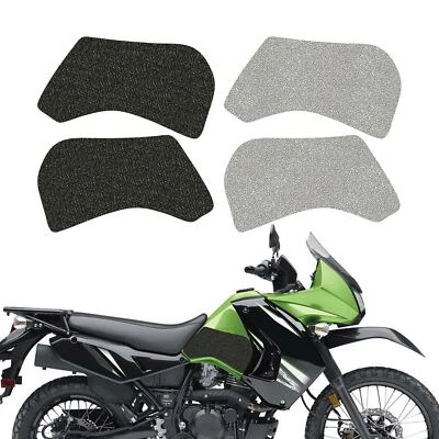 Almohadillas de tracción para tanque empuñaduras de rodilla de gas combustible para KAWASAKI KLR 650 2000-2018  Foto 1 de 3
