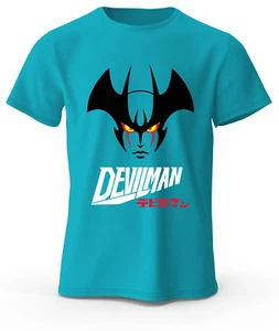 T-SHIRT DEVILMAN GO NAGAI MANGA CARTOON maglietta anime - Imagen 1 de 2