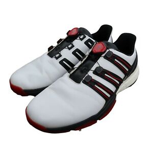 Adidas Powerband Boost BOA Lacing Golf Cleats Shoes Men's Size 9.5