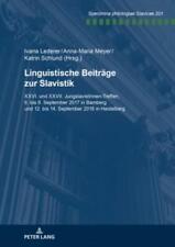 Linguistische Beiträge zur Slavistik XXVI. und XXVII. JungslavistInnen-Tref 5940