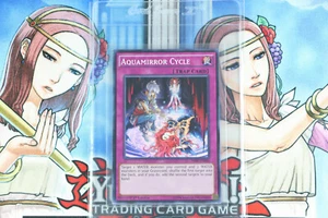 Yugioh Trap Card Aquamirror Cycle THSF-EN060 1st Edition Super Rare - Picture 1 of 2