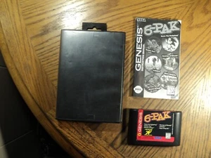 6-Pak(Sega Genesis, 1993)  Cartridge, Manual & Case  No Label on Case - Picture 1 of 13