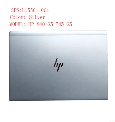 HP Elitebook 745 G5 840 G5 LCD Tapa Trasera Tapa Superior Estuche L15501-001 Plateado Foto 1 de 3