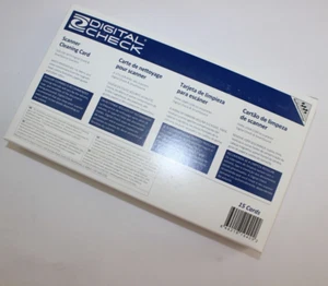 15 Pack Digital Check Scanner Cleaning Cards Waffletechnology - Picture 1 of 2