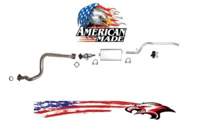 New Exhaust System MADE IN USA for Jeep Cherokee 4.0L 1991-1992 - Image 1 of 4