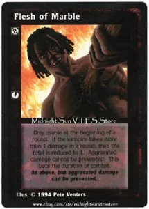 Flesh of Marble Jyhad V:TES VTES Vampire CCG - Picture 1 of 1