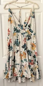 prendisole donna maurices taglia XL scollo a V multicolore floreale senza maniche - Foto 1 di 18