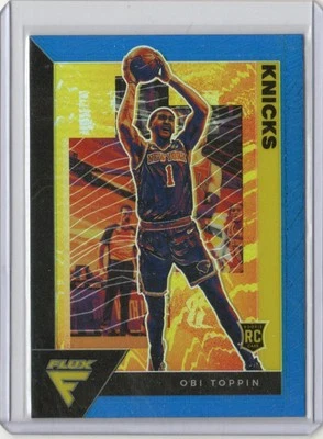 2020-21 Panini Flux #206 Obi Toppin Blue - Image 1 of 2