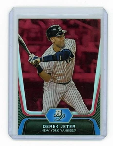 2012 Bowman Platinum Derek Jeter Ruby New York Yankees - Bild 1 von 2