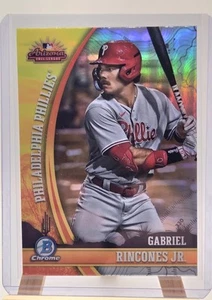 2024 Bowman Chrome Arizona Fall League Stars #AFLS-10 Gabriel Rincones Jr - Imagen 1 de 2