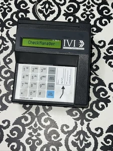 INGENICO EN-CHECK 3000 MR3000 ELECTRONIC CHECK READER PRE-OWNED GOOD CONDITION - Picture 1 of 5