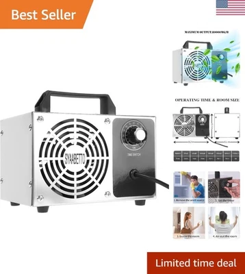 Generador de Ozono 80.000Mg/H - Máquina de Ozono Eliminador de Olores Ionizador Foto 1 de 4