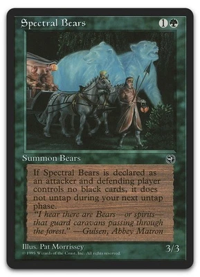 Spectral Bears (LP) Homelands HML Magic MTG - Image 1 of 2