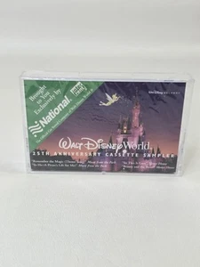 Walt Disney World 25th Anniversary Cassette Sampler National Car Rent BRAND NEW - Picture 1 of 5