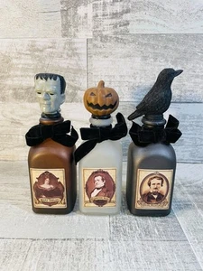 Halloween Gothic Apotheker Trank Gift Flaschen Horror Autoren 6" groß Lot 3 - Bild 1 von 11