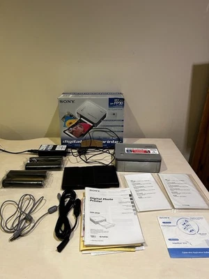 Sony DPP-FP30 Digital Photo Printer Boxed Hardly Used Complete - Image 1 of 4
