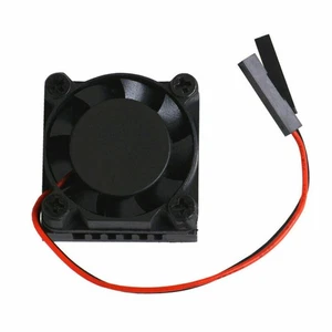 Fast Cooling Square 1/2 Dual Fan Single Fan w/ Heatsink for Raspberry Pi 3B/3B+ - Zdjęcie 1 z 5