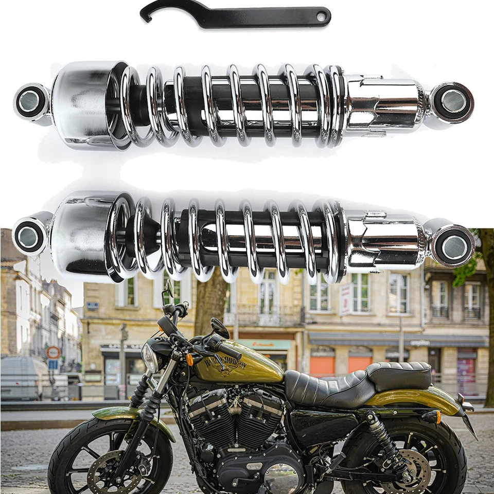 Amortiguadores traseros de 11,75" para Harley Road King Electra Street Glide Tour Glide 1984-UP Foto 1 de 4