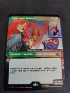Magic the Gathering - Mary Jane Watson (Borderless) (SPM) (FOIL) #229 - Picture 1 of 2