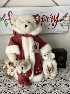 Caja Original De Colección Boyd’s Bears Edición Limitada Genevieve Frostbeary, Maddie, Polaris & Blizz Foto 1 de 4