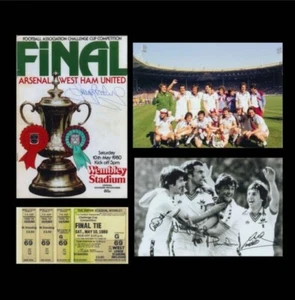 West Ham V Arsenal 1980 Fa Cup Final  Montage - Picture 1 of 3
