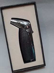 Passatore Double Jet Cigar Lighter - Rio - Carbon Design - New - 234603 - Bild 1 von 6