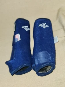 Professional's Choice Rear SMB Elite Blue Horse Boots Size Medium - Picture 1 of 3