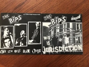 THE BIPS PUNK ROCK RARE SET OF 2 7" VINYL RECORDS HARDCORE NETHERLANDS OOP  - Picture 1 of 2
