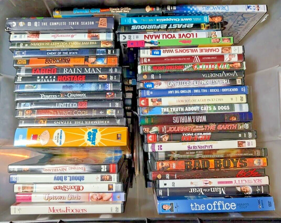 DVD & Blu-Ray Lot – You Pick – Buy More Save More – Movies & TV – Flat Shipping - Image 1 of 1