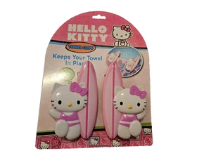 Sanrio Hello Kitty Towel Clips-Keeps Your Towel In Place!-New In Package - Picture 1 of 5
