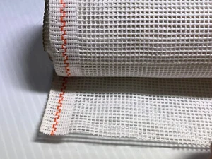 Orange Line Nadelspitze Leinwand cremeweiß Zweigart 20" x 20" Stück 10 Mesh/Zoll - Bild 1 von 2