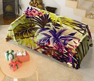 3D Purple G7958 Sofa Cover High Stretch Lounge Slipcover Protector Couch Cover - Picture 1 of 5