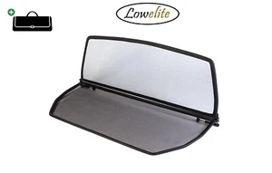 Bloqueador de viento para Renault Megane 1 (1995-2003) deflector de viento negro + bolsa de almacenamiento - Imagen 1 de 2