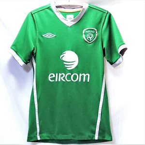 Republic of Ireland Team Jersey Home Football Shirt EIRIE UMBRO Mens Size 34 - Picture 1 of 11