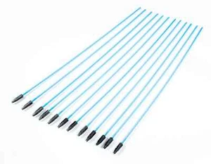 FLEXI ABFLUSSREINIGUNGSSTAB BÜRSTE SPÜLENBAD BADEZIMMER 12ER-PACK HAARENTFERNER REINIGER - Bild 1 von 3