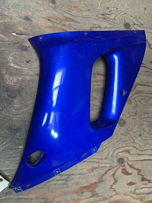 1999 a 2002 Yamaha YZFR6 painel lateral direito carenagem carroceria de plástico YZF R6 FABRICANTE DE EQUIPAMENTO ORIGINAL - Imagem 1 de 4