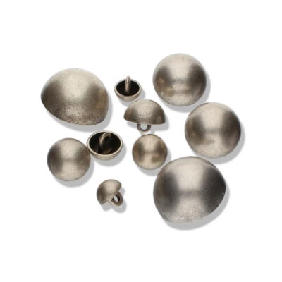 2x Trachtenknopf Metall alteisen 10 mm 13 mm 15 mm 20 mm 25 mm Seco Knopf Nähen - Bild 1 von 4