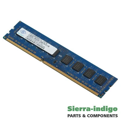 Nanya NT4GC64B8HB0NF-CG 4GB 2Rx8 PC3-10600U-9-10-B0 Memory RAM - Image 1 of 4