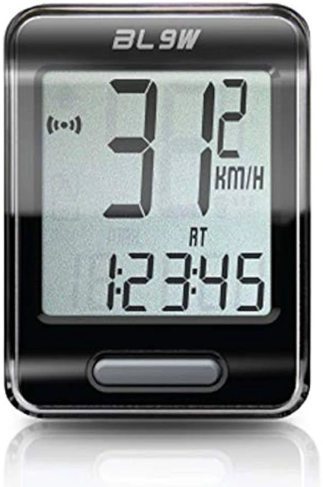 Echowell BL-9W Wireless Bike Speedometer 9 Function Cycle Computer LED Backlight - Image 1 of 3