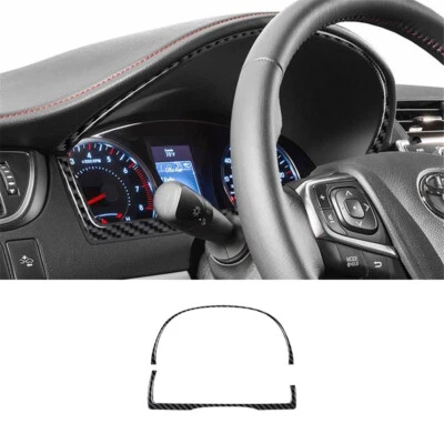 Carbon Fiber Speedometer Outer Frame Cover Trim For Toyota Camry 2015-2017 Foto 1 de 4