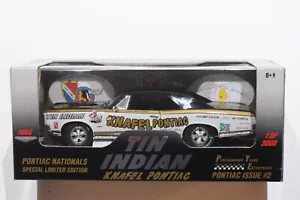 ERTL TIN INDIAN 1966 PONTIAC GTO KNAFEL PONTIAC SCALE 1:18 LIMITED EDITION 1 OF - Picture 1 of 7