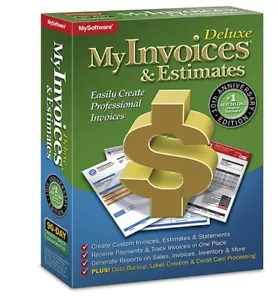 Avanquest BEST SELLING My Invoices & Estimates Deluxe Windows, See Description - Picture 1 of 8
