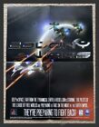 Colony Wars 1990s ORIGINAL 15" x  19.75" Video Game POSTER 1997